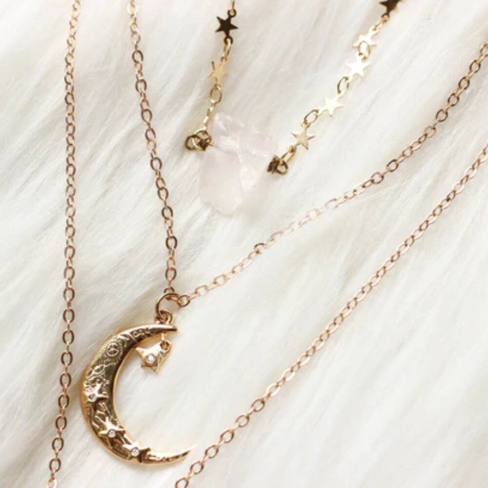 Bohindie Stream "See you in a dream" choker layer necklace. Like New! - Picture 5 of 5